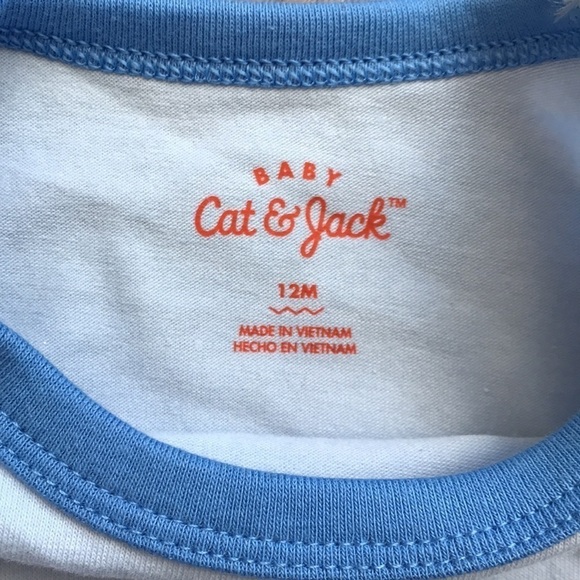 4/$25 cat & Jack short sleeve tee 12 month - Picture 3 of 4